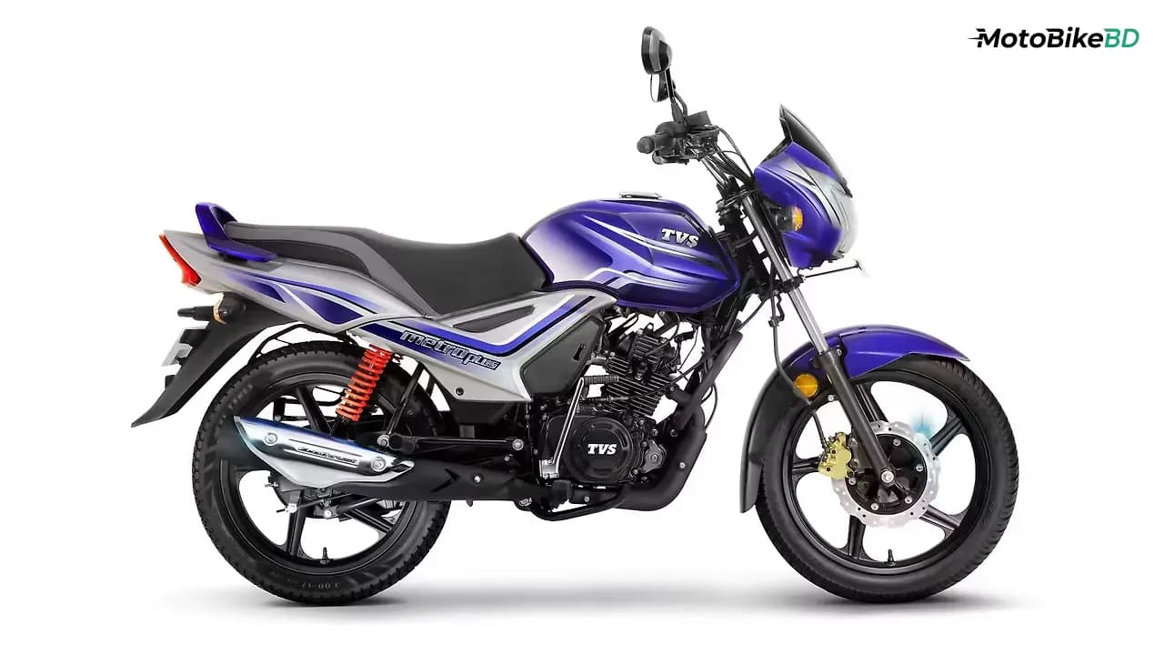 TVS Metro Plus 110 with ET-Fi Technology
